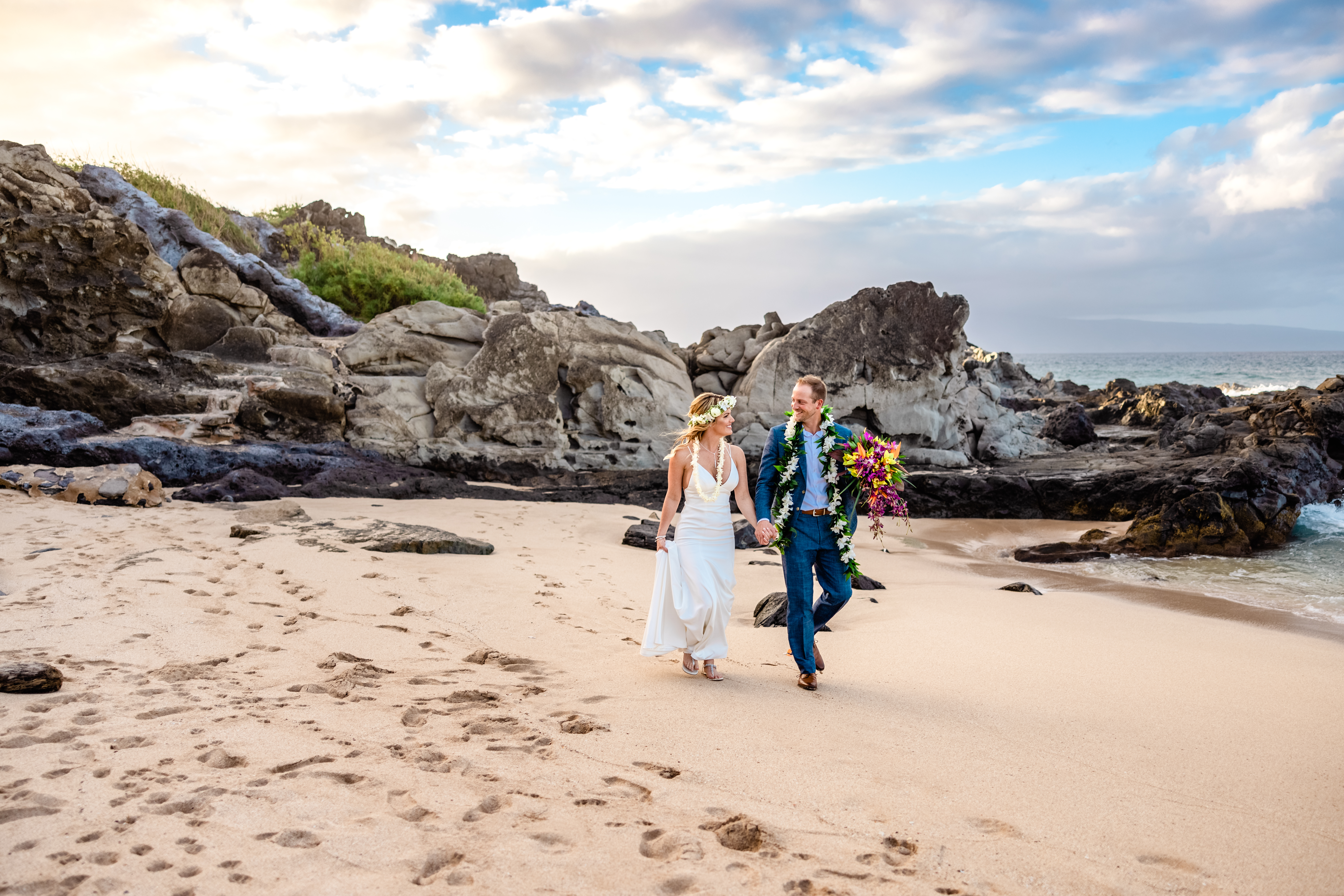 Wedding on the beach in Hawaii